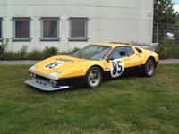 Ferrari 512 BB Le Mans, ca. 400 PS. Alle vier eingesetzten Fahrzeuge fielen 1978 bei den 24h von Le Mans durch Getriebeschden aus.