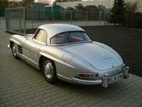 Heck des Bildschnen 300 SL Roadster.